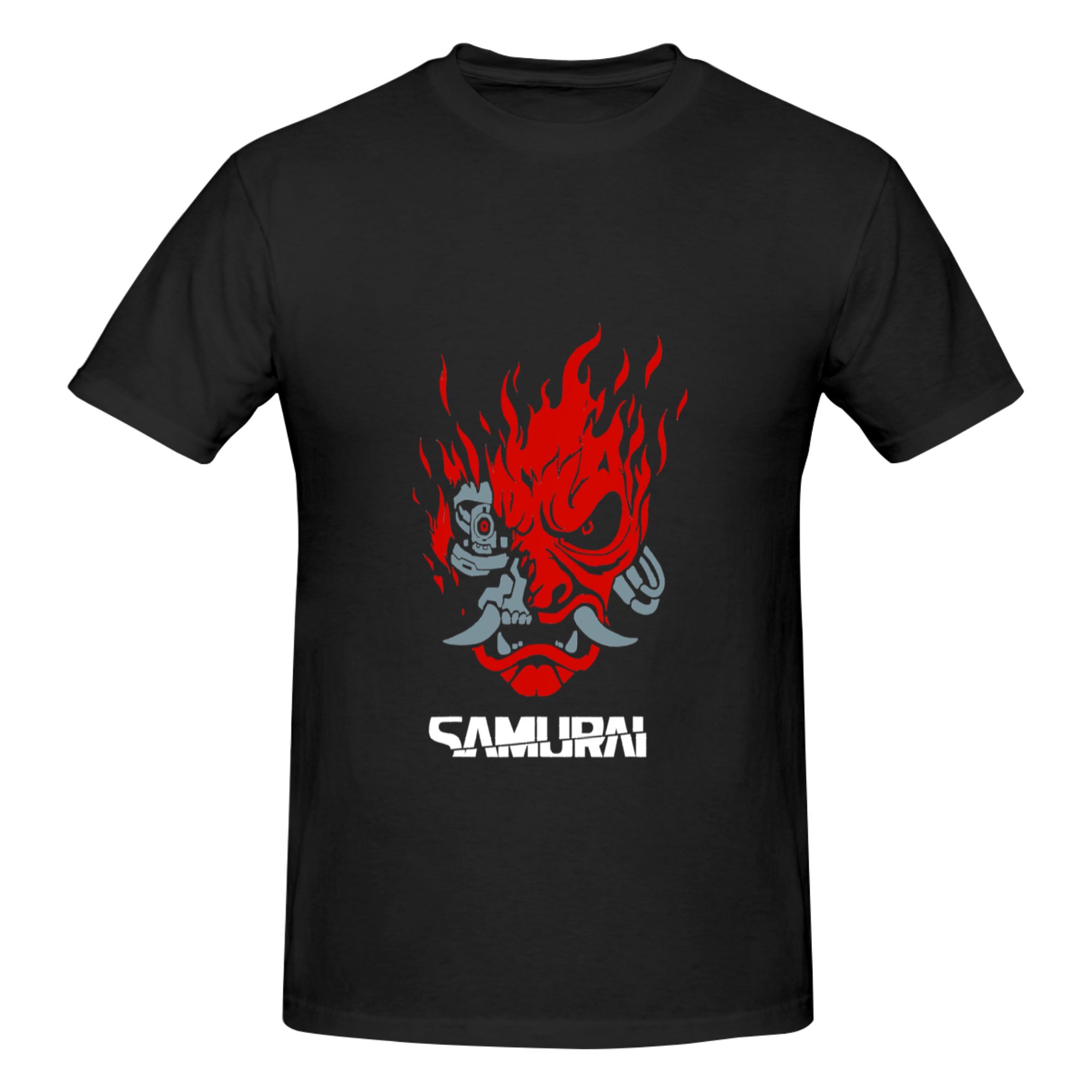 Retro Gaming Shops - 面白いヴィンテージサムライレトロ日本ゲーム2077エッセンシャルメンズプリントTシャツユニセックスTシャツTシャツ