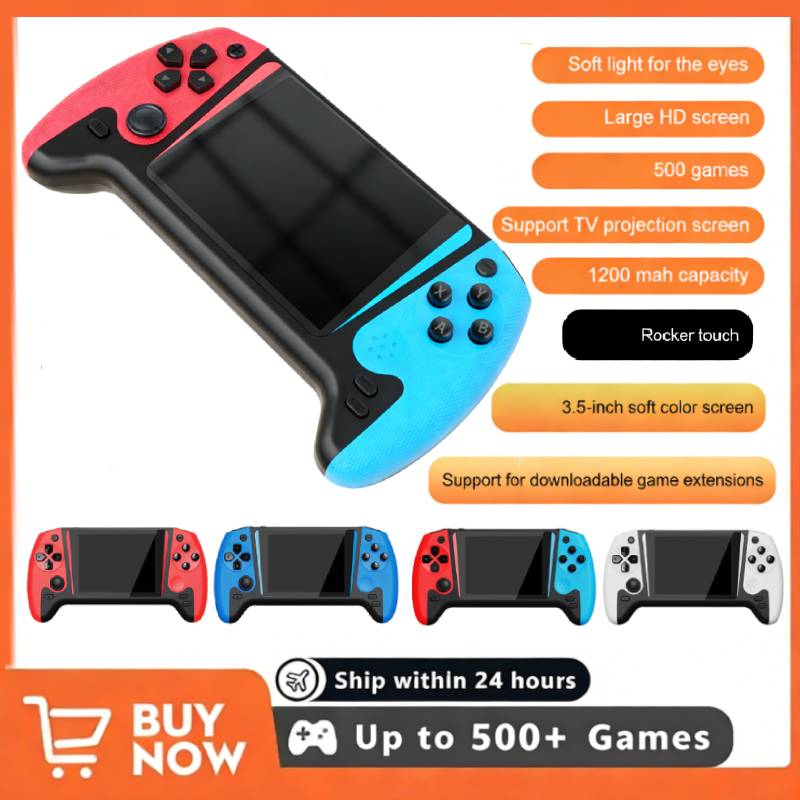 Retro Gaming Console Handheld - レトロハンドヘルドビデオゲームコンソール Linux システム 3.5 インチ LCD