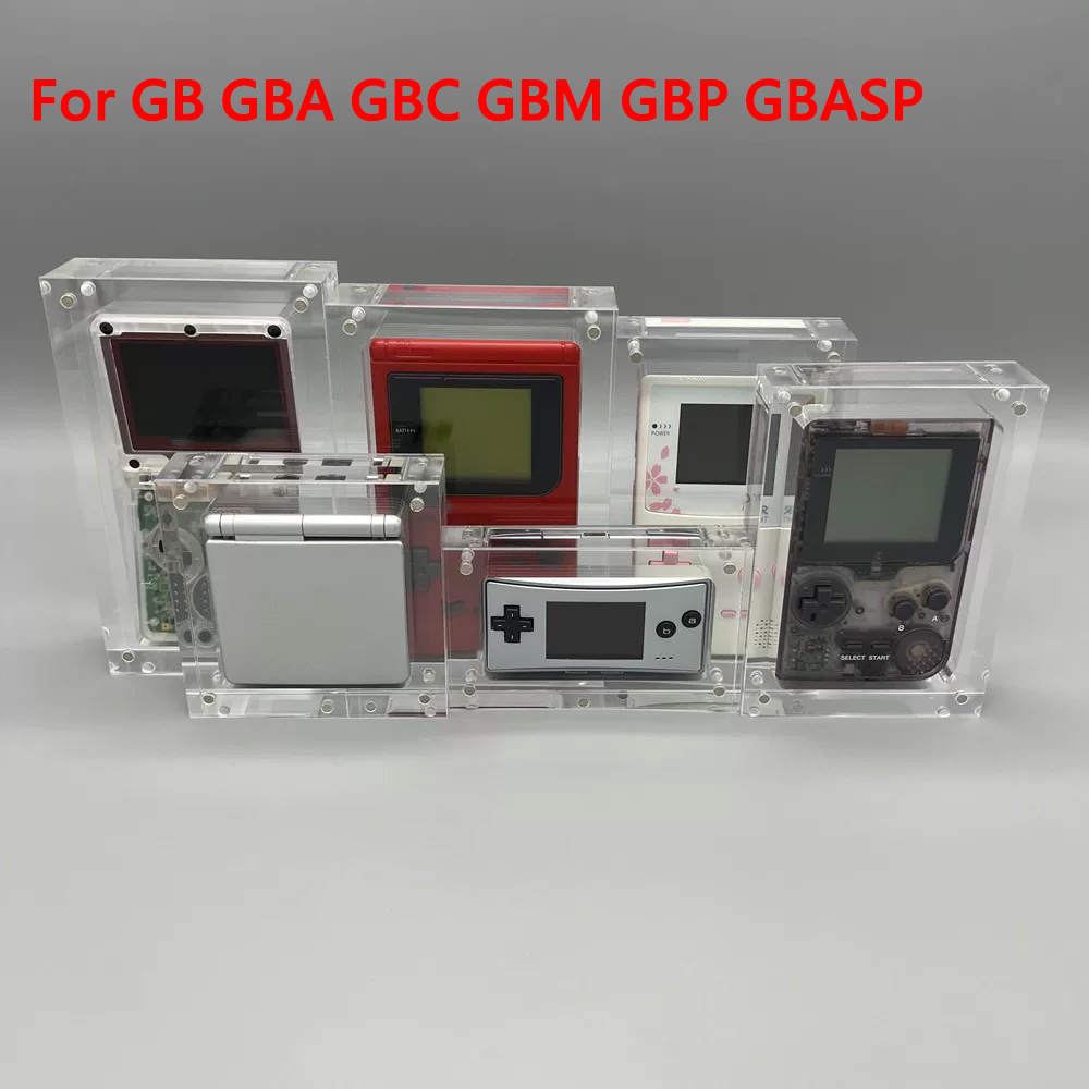 Game Boy Cartridge Holder - 1pc アクリルボックスディスプレイ保護ケース GB GBA GBC GBM