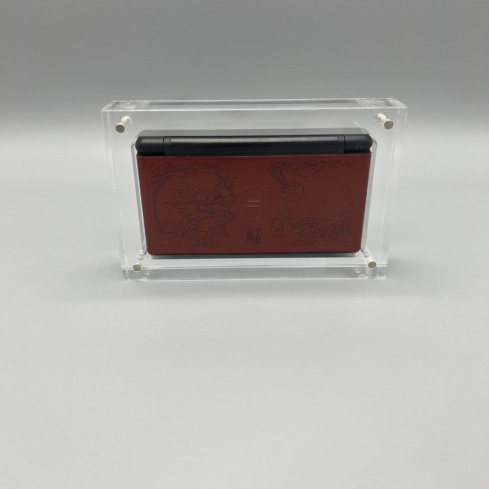 Game Boy Cartridge Holder - 高透明アクリル磁気カバーコンソール、ニンテンドーDSライトDSL用収納ボックス、服用量を支払うコンソールモデル