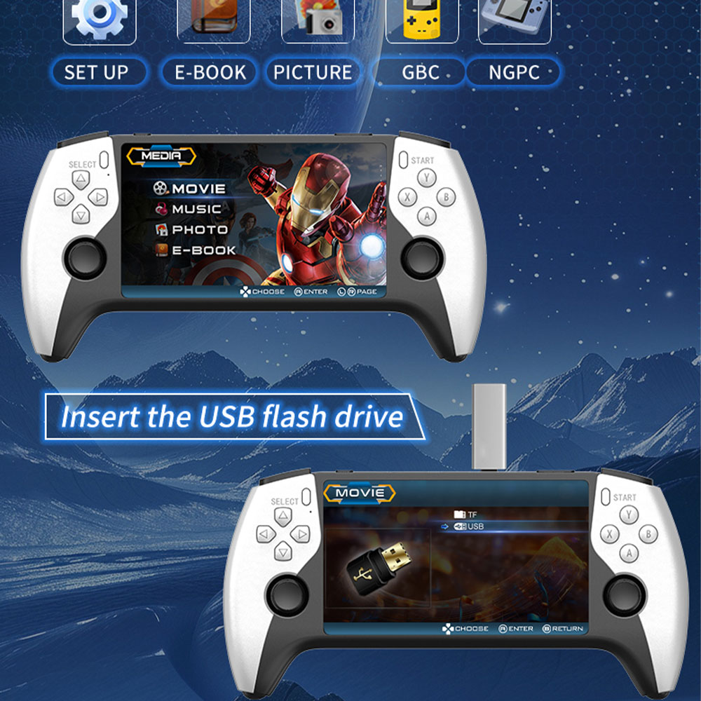 2026年新型SF3500 5インチ携帯ゲーム機 PS1 G - Retro Gaming Portable のレビューと価格