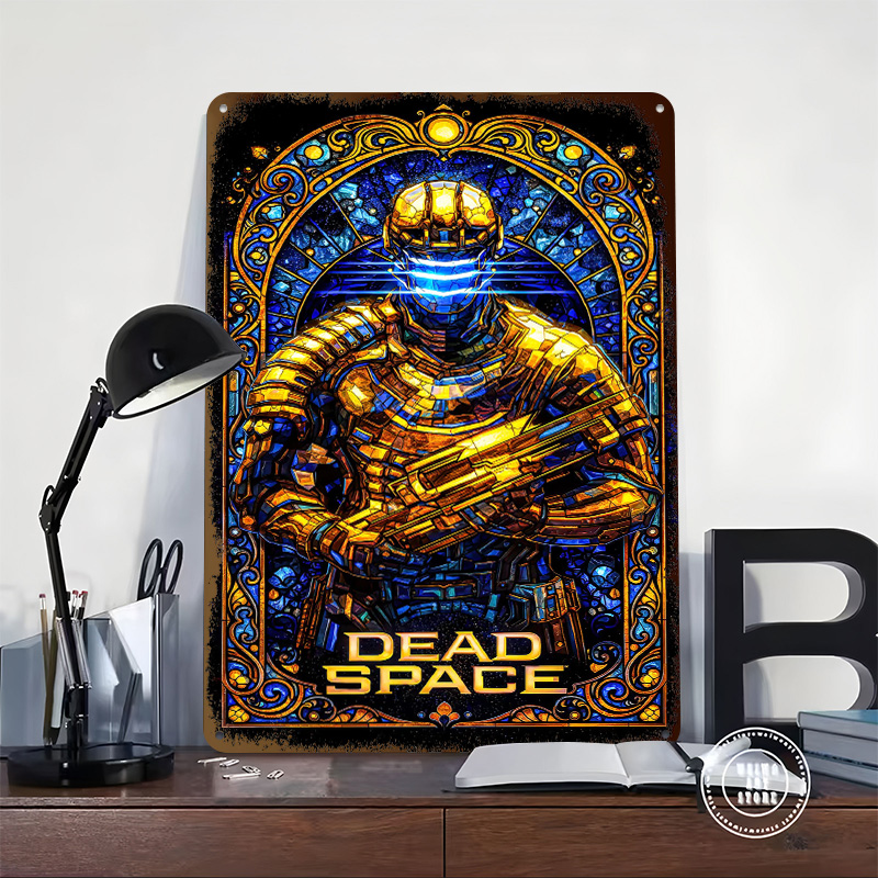 デッドスペースステンドグラスアートポスター、カスタマイズされ - Retro Gaming Space のレビューと価格