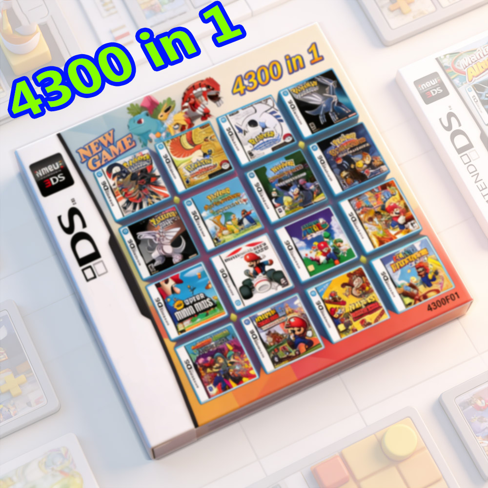 ポケモンをテーマにしたマルチゲームカートリッジ（DS/3DS - Retro Gaming Portable のレビューと価格