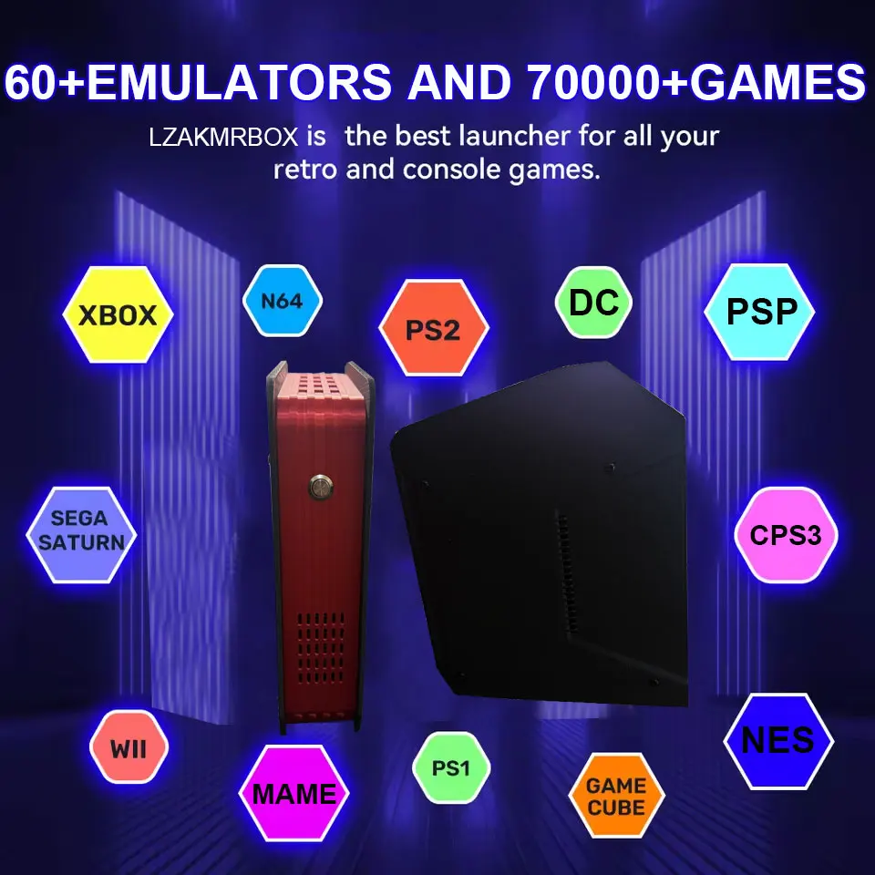 レトロX4ゲーム機 8GB RAM 2TB内蔵 70000+ - Retro Gaming On Windows のレビューと価格