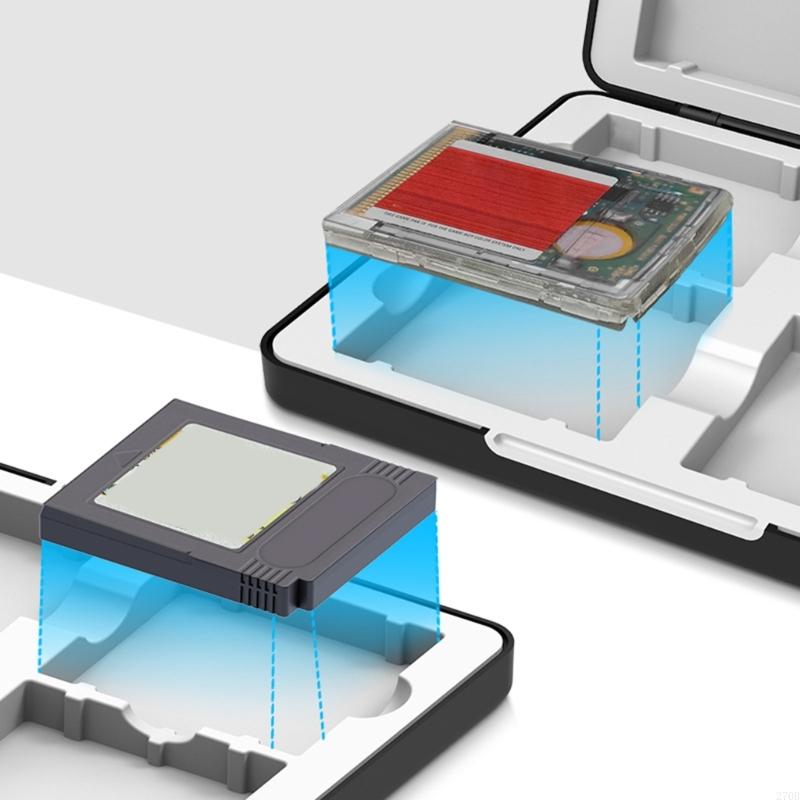 シリコンクッション入りゲームボーイカートリッジケースオーガナ - Game Boy Cartridge Holder のレビューと価格
