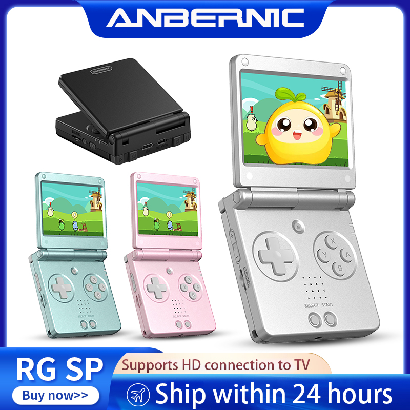 Anbernic RGSPフリップレトロハンドヘルドゲームコ - Retro Gaming Os のレビューと価格