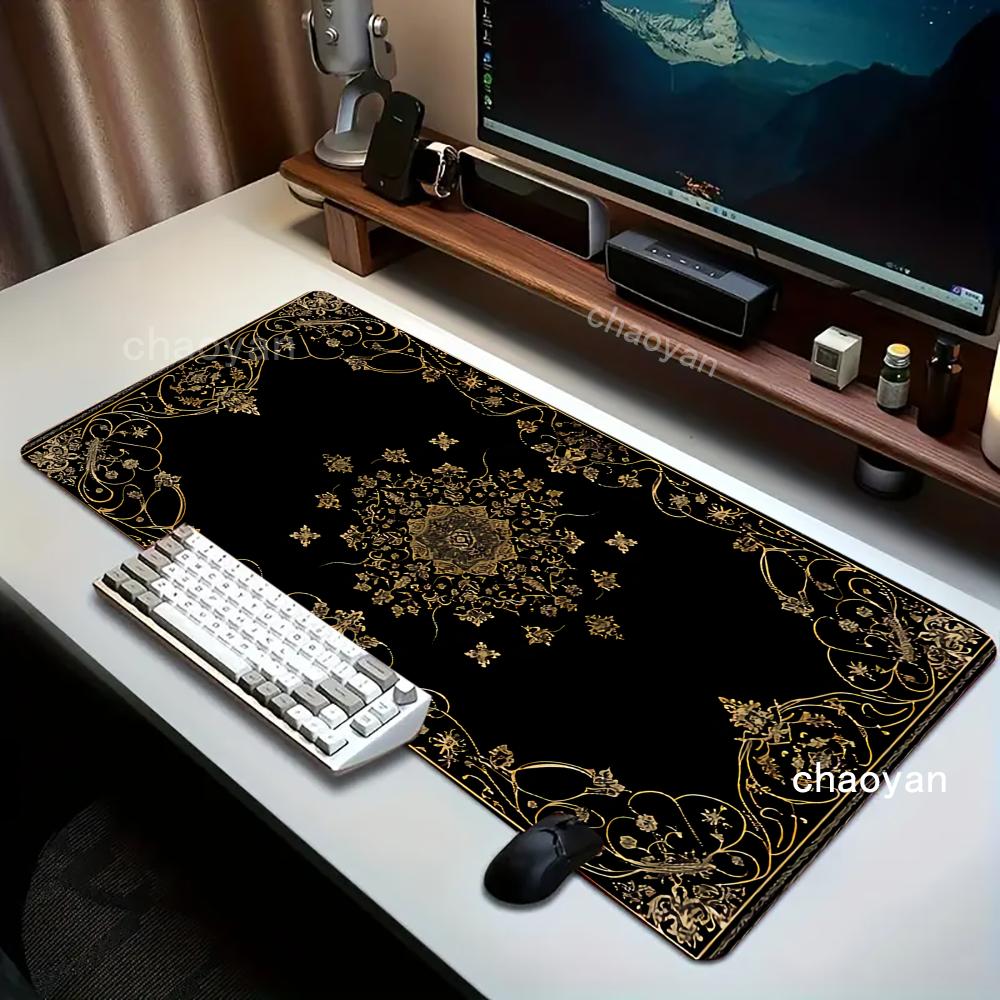 新しい黒ペルシャ絨毯神秘的なレトロマウスパッド Pc ゲーマ - Retro Gaming Com のレビューと価格