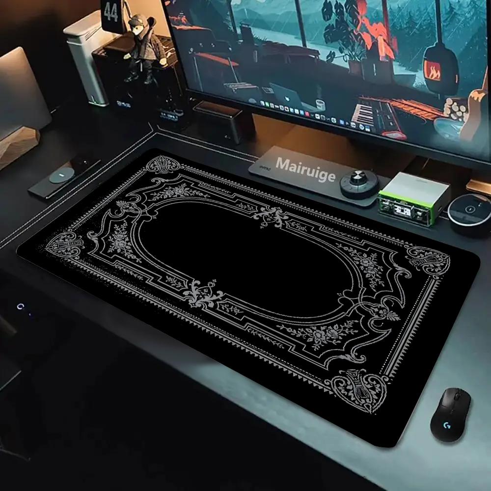 新しい黒ペルシャ絨毯神秘的なレトロマウスパッド Pc ゲーマ - Retro Gaming Com のレビューと価格