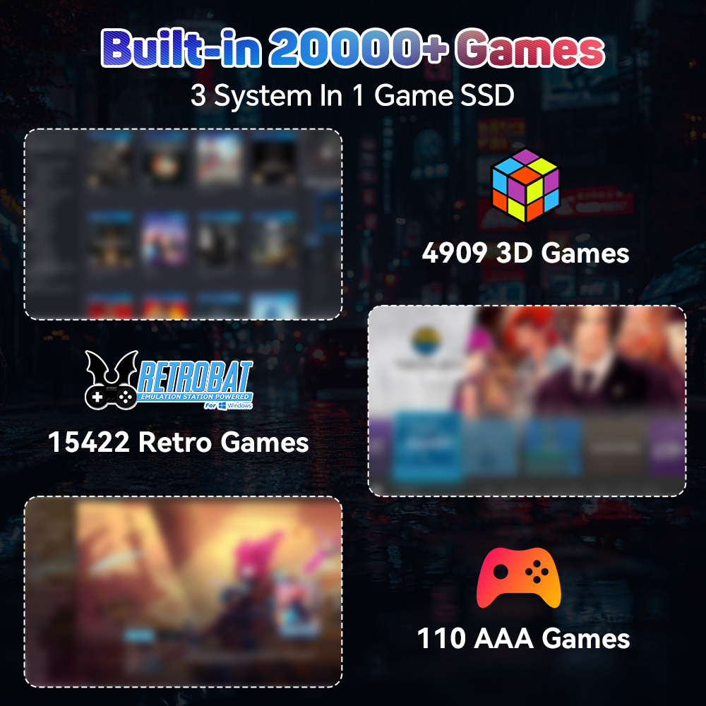 2TBゲーミングエミュレーションハードドライブ、20000種 - Retro Gaming Hard Drive のレビューと価格