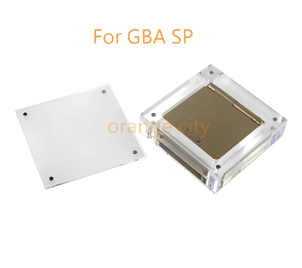 GBA SPゲーム機用透明アクリル製マグネット式カバーケース - Game Boy Cartridge Holder のレビューと価格