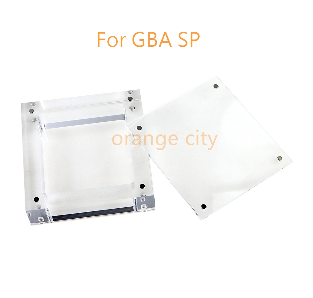 GBA SPゲーム機用透明アクリル製マグネット式カバーケース - Game Boy Cartridge Holder のレビューと価格