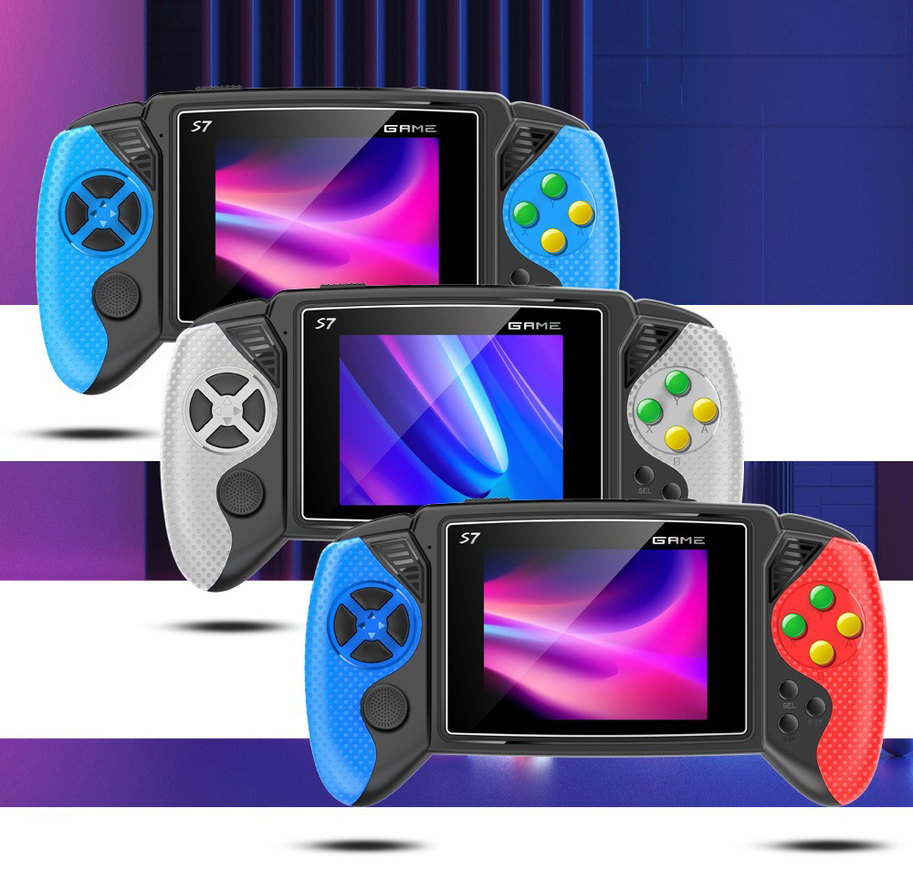 S7 レトロハンドヘルドゲーム機 3.5インチ液晶画面 62 - Retro Gaming Console Handheld のレビューと価格