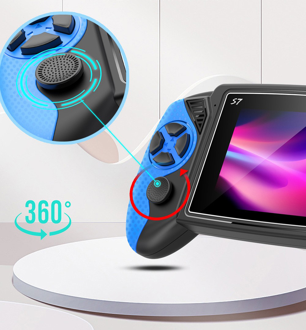 S7 レトロハンドヘルドゲーム機 3.5インチ液晶画面 62 - Retro Gaming Console Handheld のレビューと価格