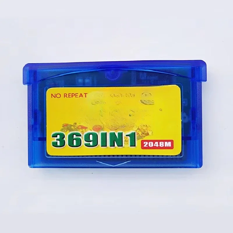 369 in 1 GBA ゲームカートリッジ 32 ビット  - Retro Gaming Gifts のレビューと価格