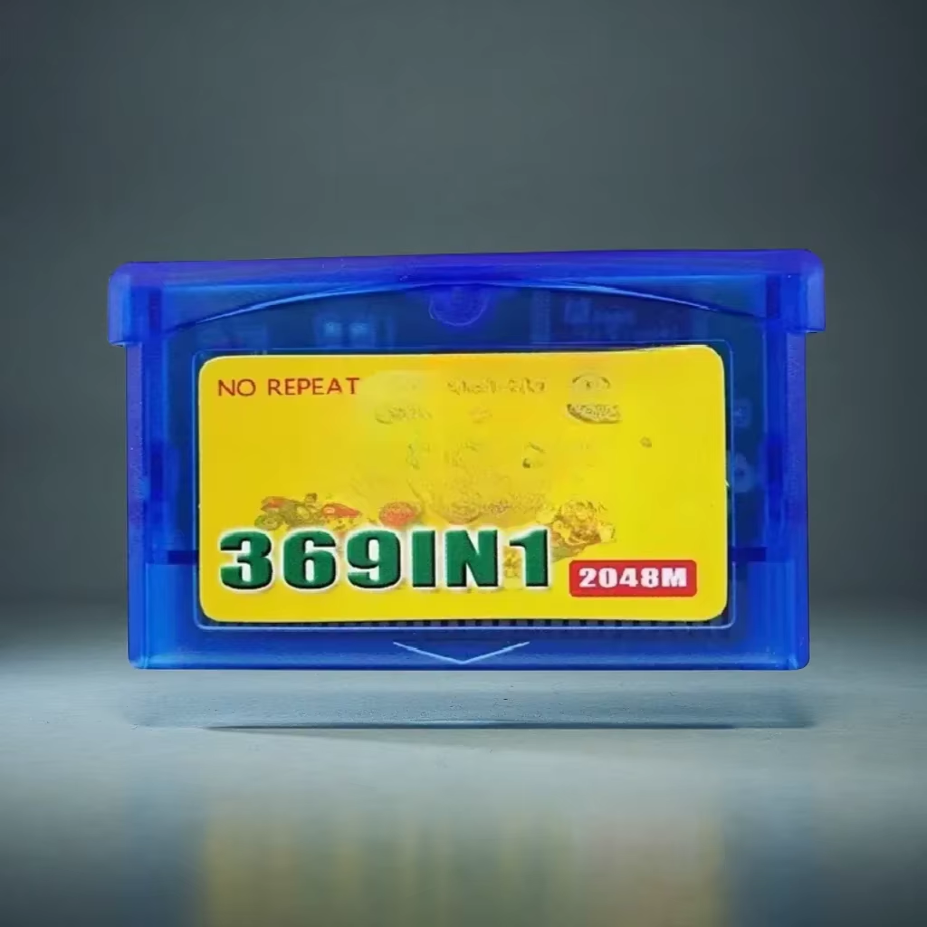 369 in 1 GBA ゲームカートリッジ 32 ビット  - Retro Gaming Gifts のレビューと価格
