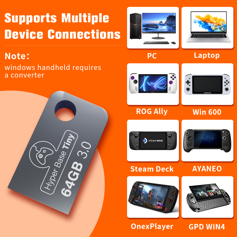 ポータブル小型 64 グラムゲーム USB フラッシュドライ - Retro Gaming Hard Drive のレビューと価格