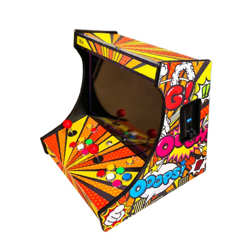 19インチ液晶バートップ、2人用アーケードビデオゲーム機、S - Retro Gaming Cabinet のレビューと価格