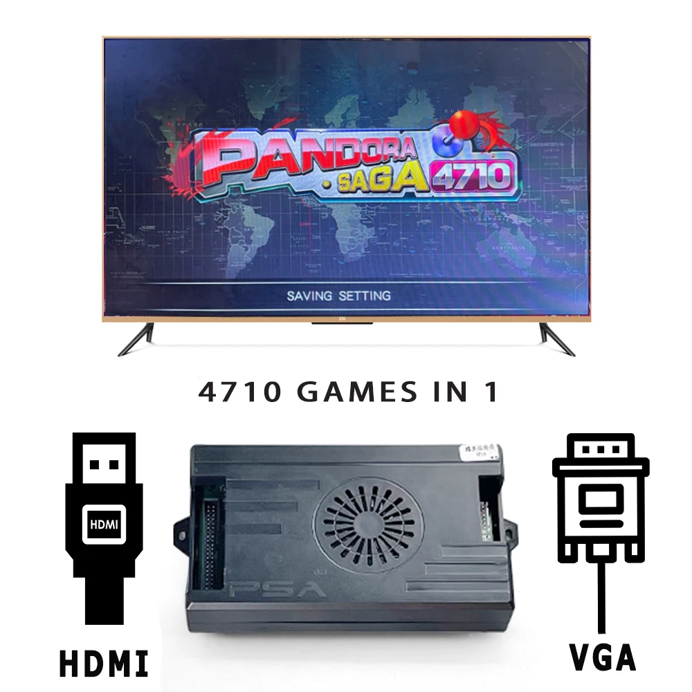 2プレーヤー4710-in-1パンドラ佐賀ボックスキット,S - Retro Gaming Cabinet のレビューと価格