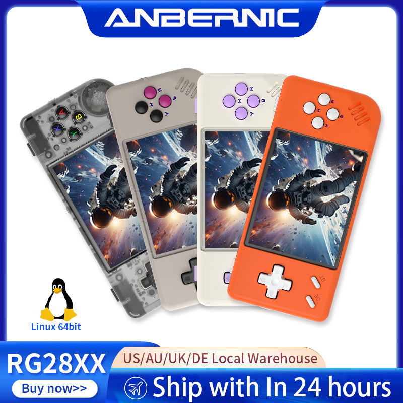 ANBERNIC RG28XX レトロハンドヘルドゲーム機  - Retro Gaming Os のレビューと価格