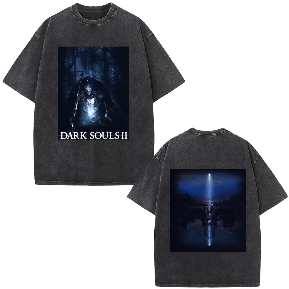 ウォッシュドヴィンテージゲームダークソウルグラフィック Tシ - Retro Gaming T Shirts のレビューと価格