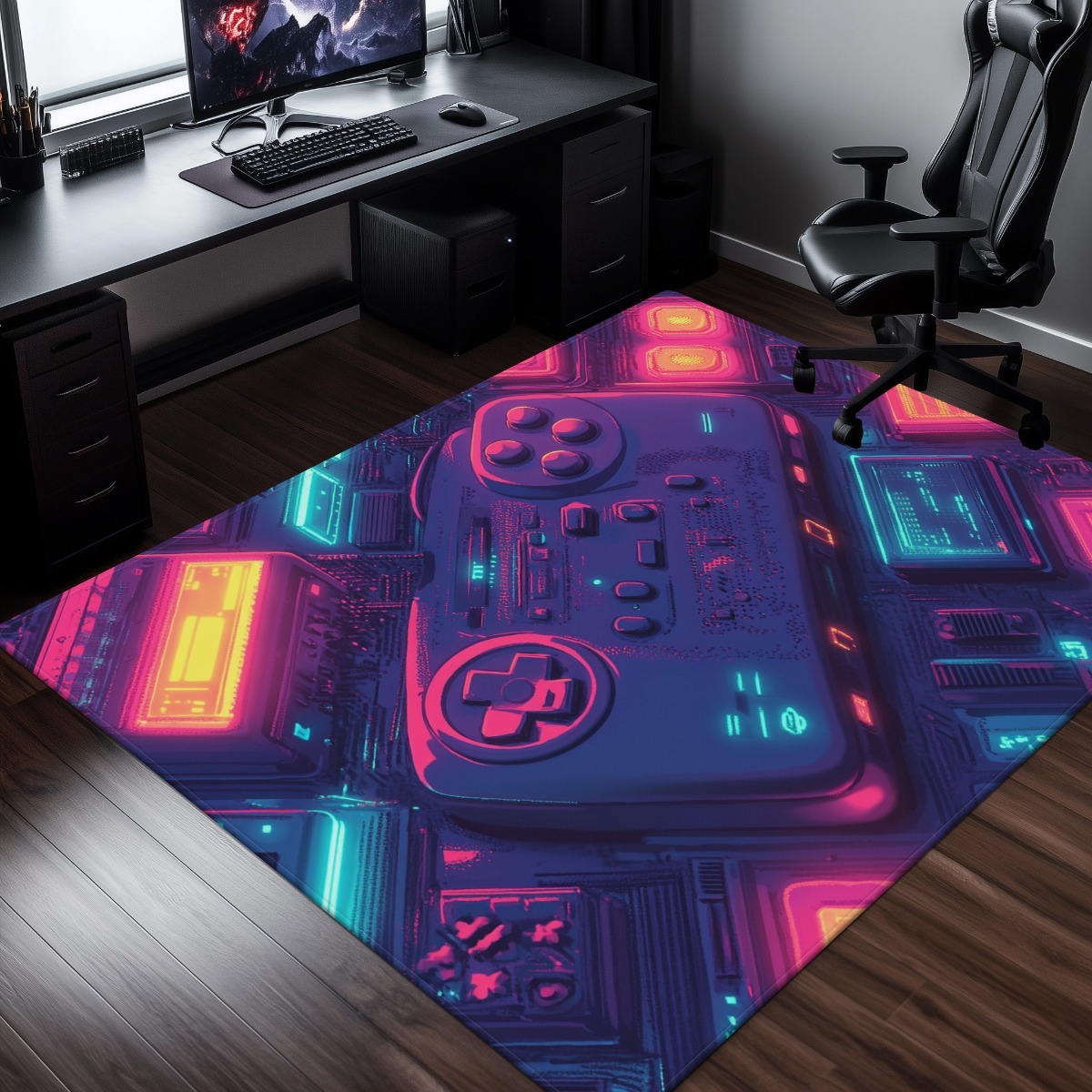 ネオンゲーマーラグ – レトロゲームコントローラー＆テックパ - Retro Gaming Space のレビューと価格