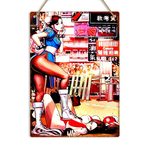 チュン・リー レトロゲーミング メタルウォールサイン プラー - Retro Gaming Gifts のレビューと価格