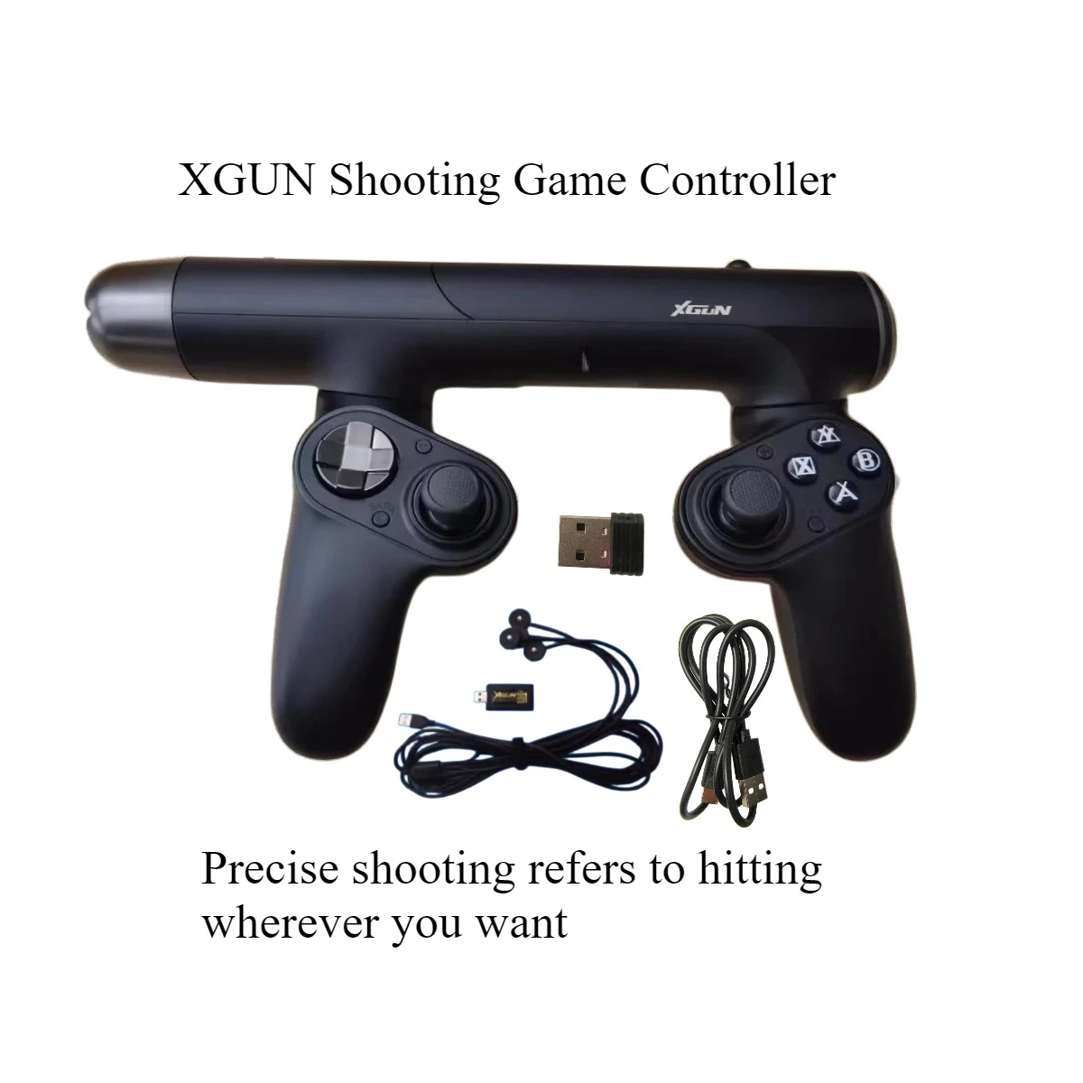 XGUN USBライトガンシューティングゲームコントローラー - Retro Gaming Gun のレビューと価格