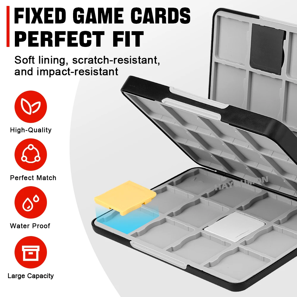 48 in 1 ゲームカード収納ケース 大容量ゲームカートリ - Game Boy Cartridge Holder のレビューと価格