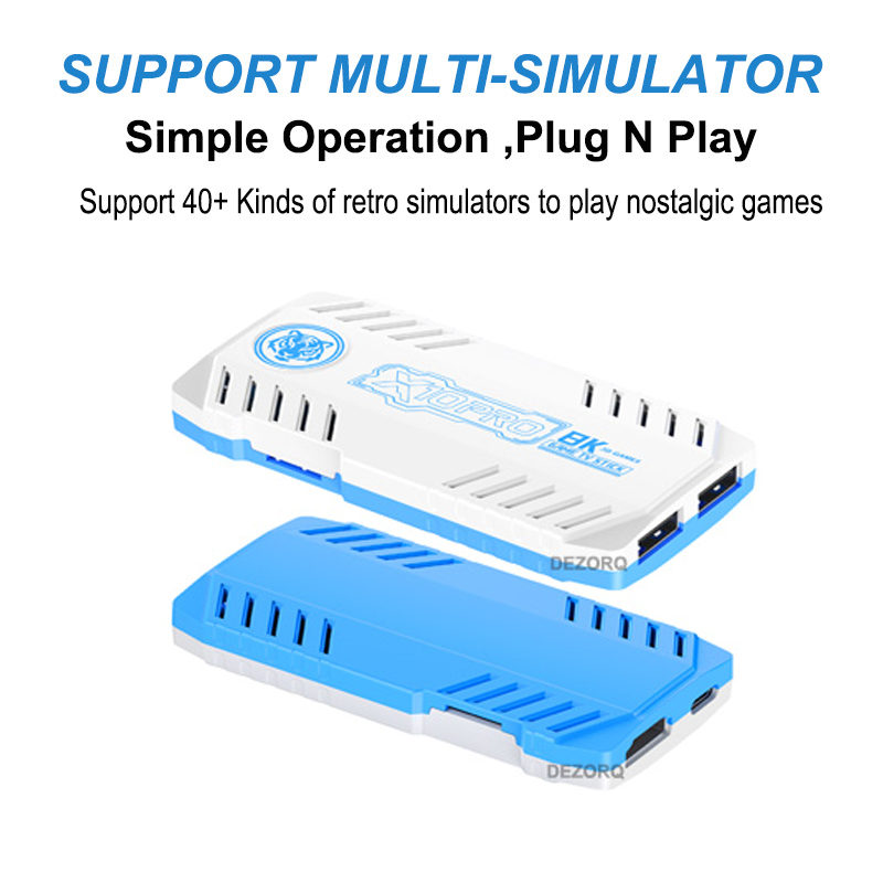 X10 Pro充電式コントローラーゲームスティック4K S9 - Retro Gaming Game Stick のレビューと価格