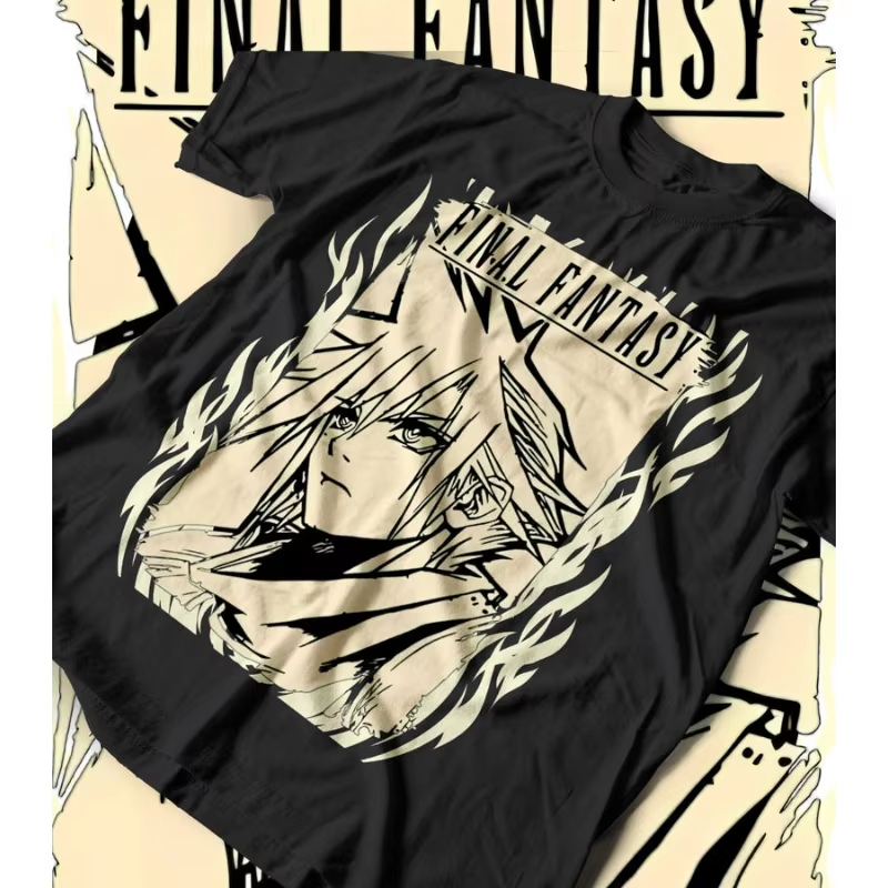ファイナルファンタジーVII リバース FF7 Tシャツ ヴ - Retro Gaming T Shirts のレビューと価格