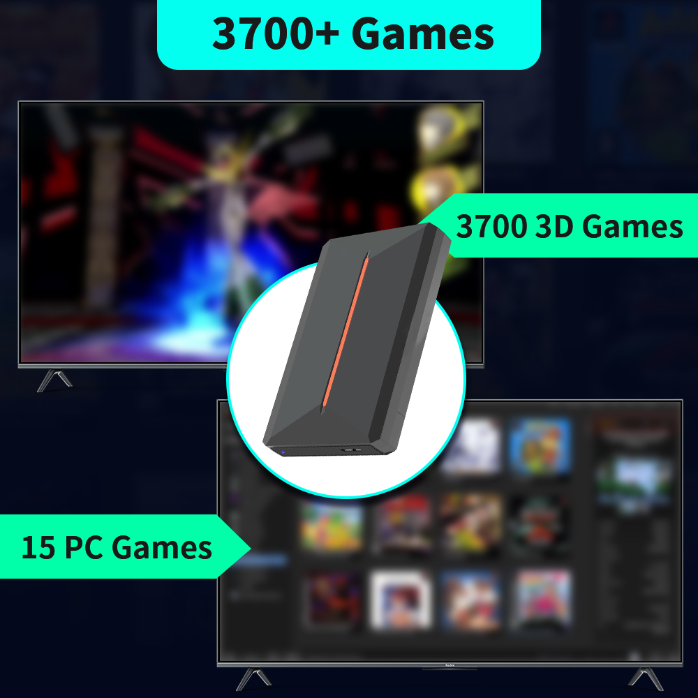 Launchbox-osポータブルHDDレトロゲームコンソー - Retro Gaming Os のレビューと価格