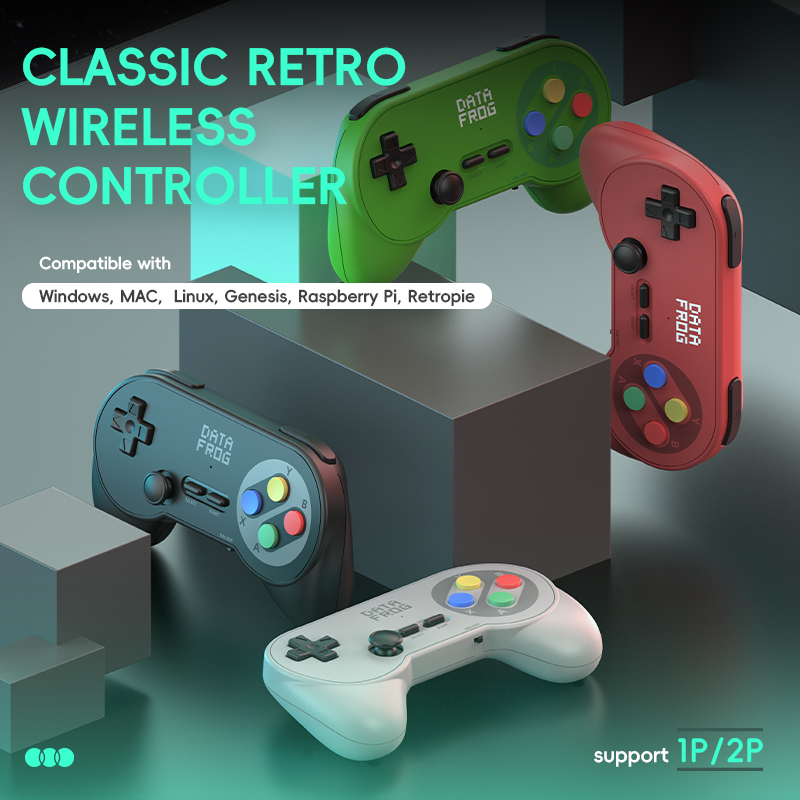 データフロッグ PC07 クラシックスタイル ワイヤレスゲー - Retro Gaming Com のレビューと価格