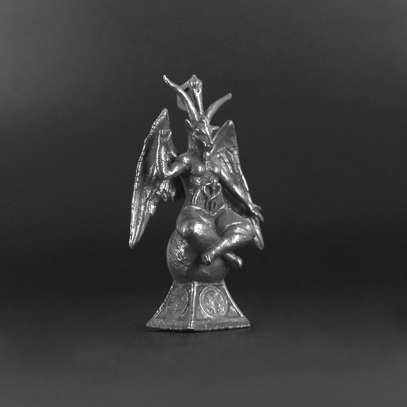 レトロヤギ像銅ミニ置物サタン悪魔モデルデスク装飾ルーム装飾ゲ - Retro Gaming Gifts のレビューと価格