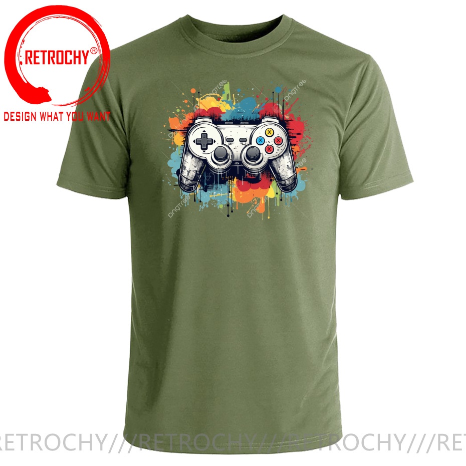 レトロゲーマー風ダメージ加工ゲーミンググラフィックTシャツ  - Retro Gaming Shops のレビューと価格