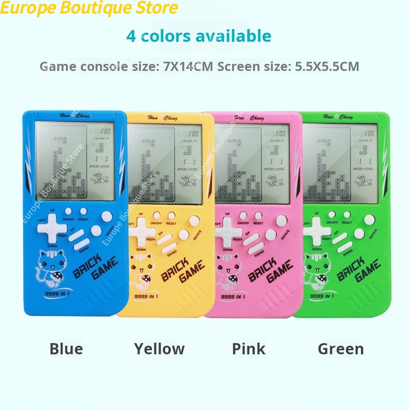 大画面キッズハンドヘルドゲーム機レトロクラシック電子ゲームお - Retro Gaming Gifts のレビューと価格