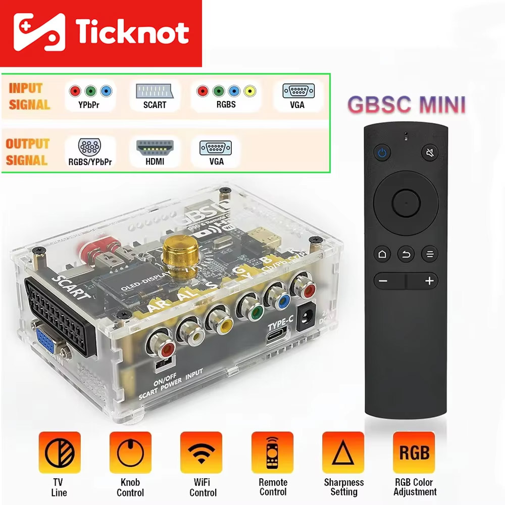 Ticknot-gbsミニビデオコンバーター,gbscコント - Retro Gaming Hard Drive のレビューと価格